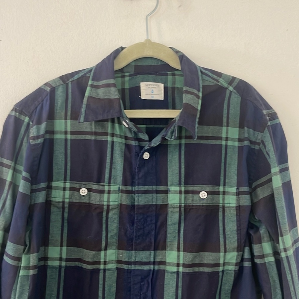 Crewcuts Lightweight Flannel Button Down Boys Large
